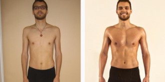 Mark gained 30 pounds.