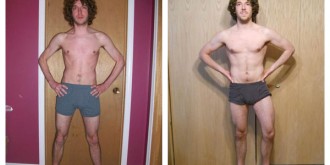 Brandon gained 28 pounds.