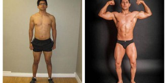 Richard gained 21 pounds.